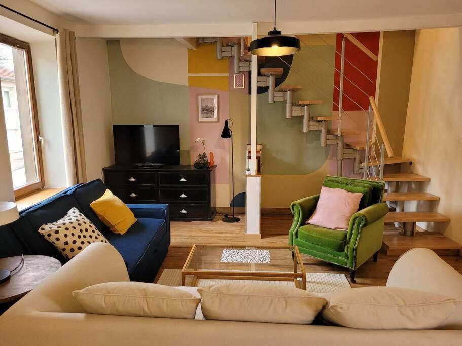 Maison De Village Renovee Metz Bagian luar foto
